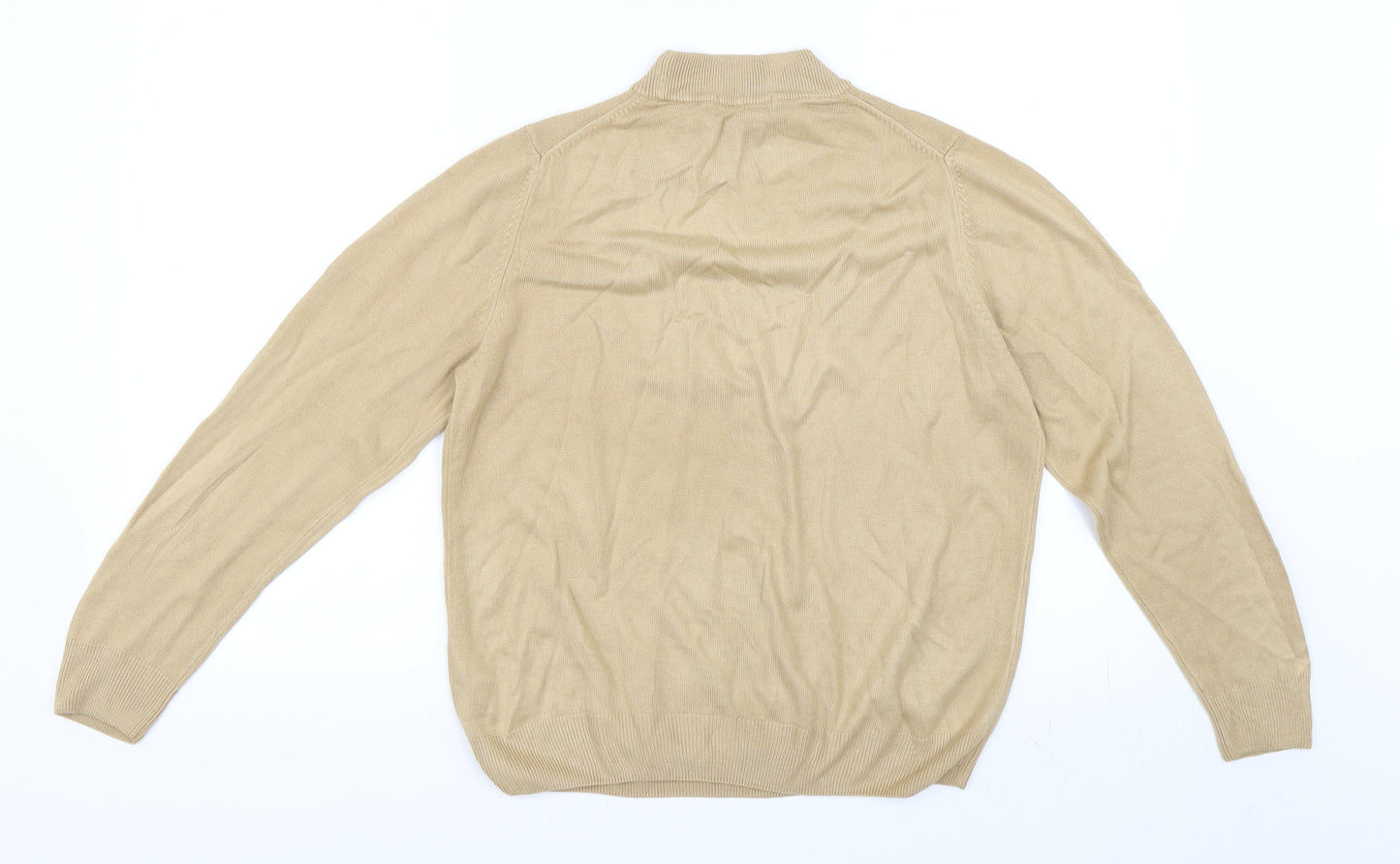 Marks and Spencer Womens Beige   Pullover Jumper Size 14
