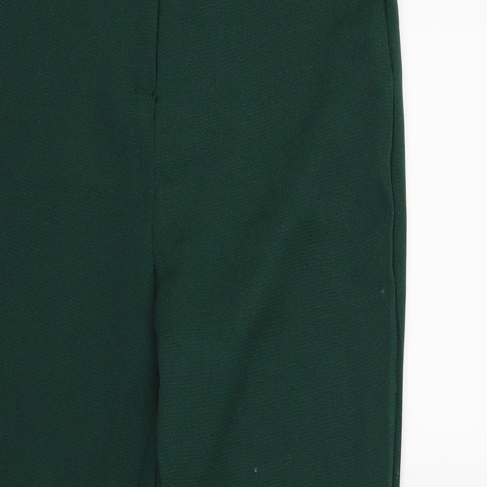 Missguided Womens Green   Trousers  Size 8 L27 in