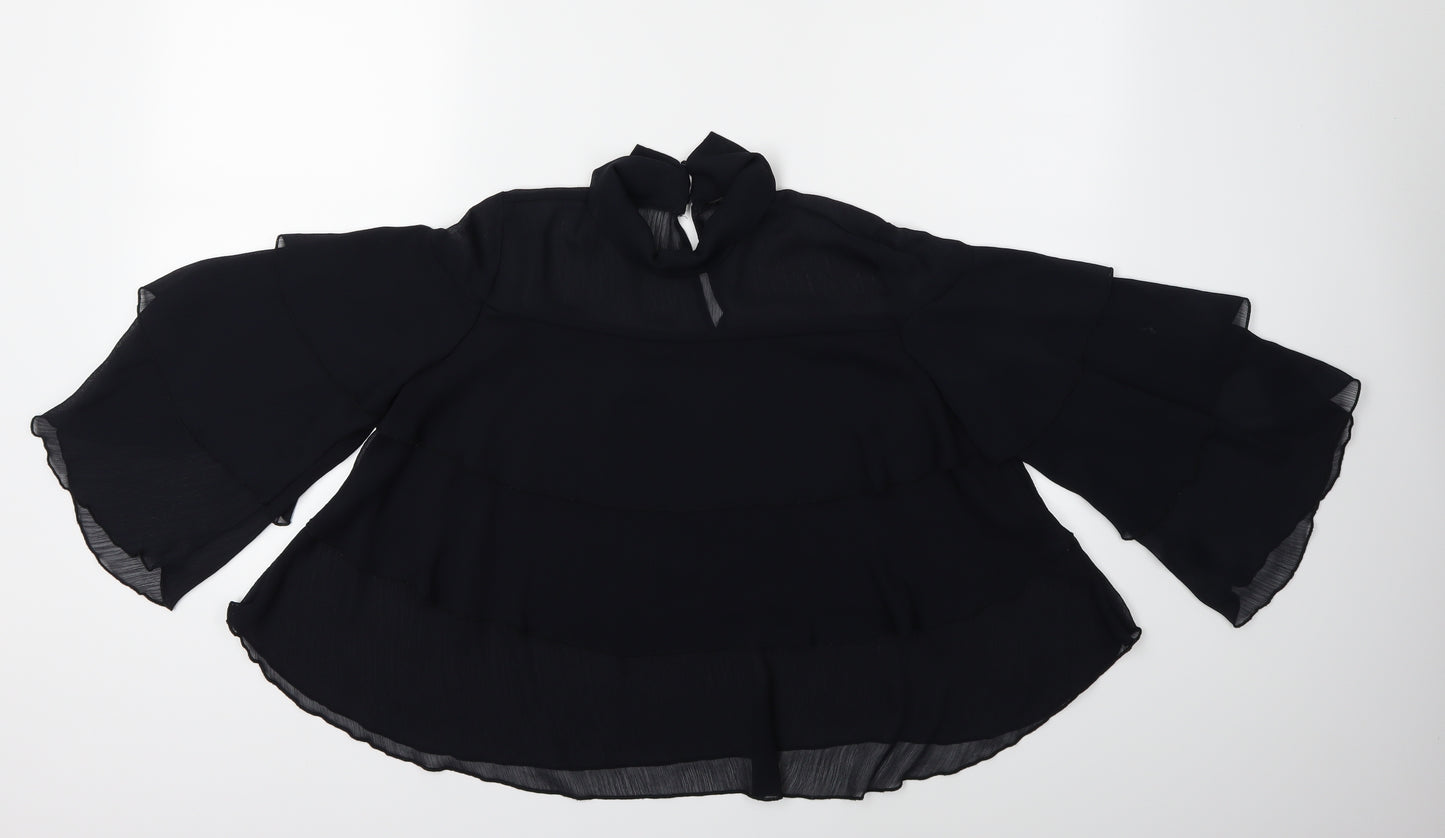 Zara Womens Blue   Basic Blouse Size M