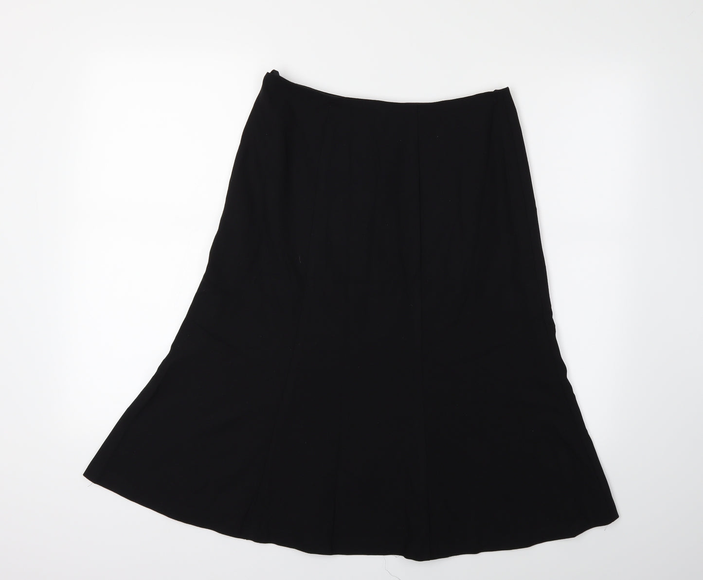 Marks and Spencer Womens Black   A-Line Skirt Size 12