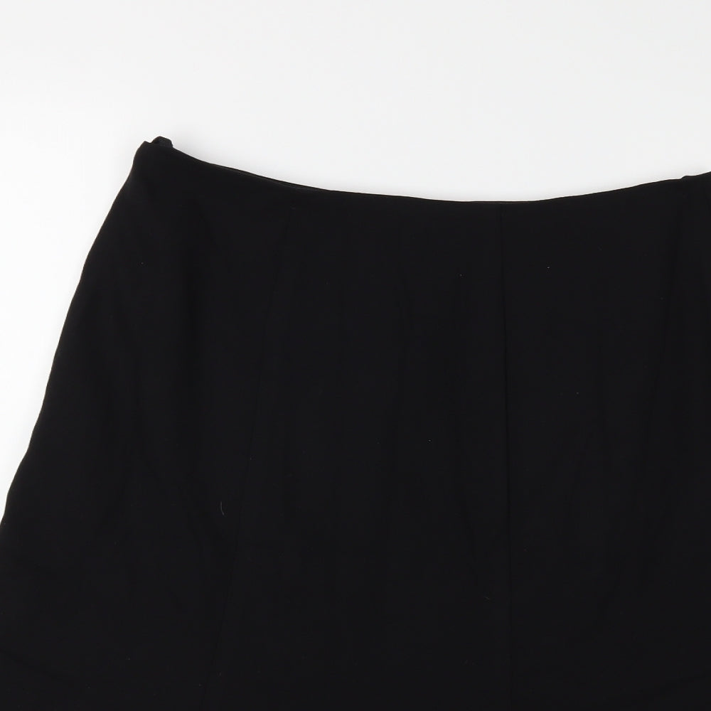 Marks and Spencer Womens Black   A-Line Skirt Size 12