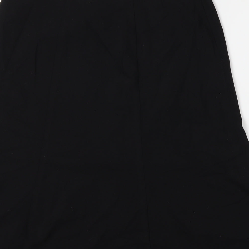 Marks and Spencer Womens Black   A-Line Skirt Size 12