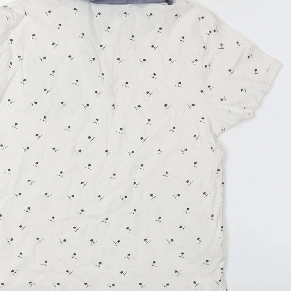 George Boys White   Basic Polo Size 13 Years