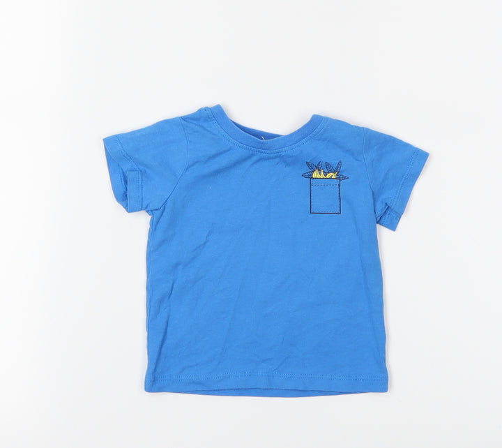 Lupilu Baby Blue Basic T-Shirt Size 3-6 Months