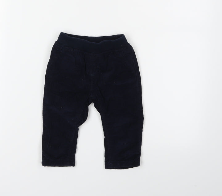 Matalan Baby Beige Corduroy Trousers Size 0-3 Months