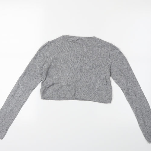 Topshop Womens Grey   Pullover Jumper Size 8