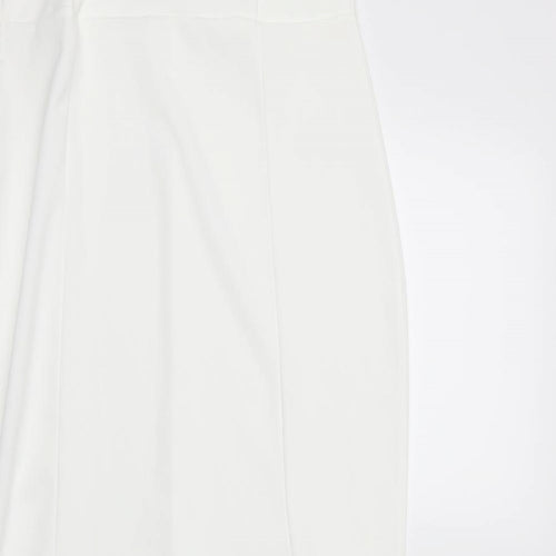 Boohoo Womens White   Ball Gown  Size 14
