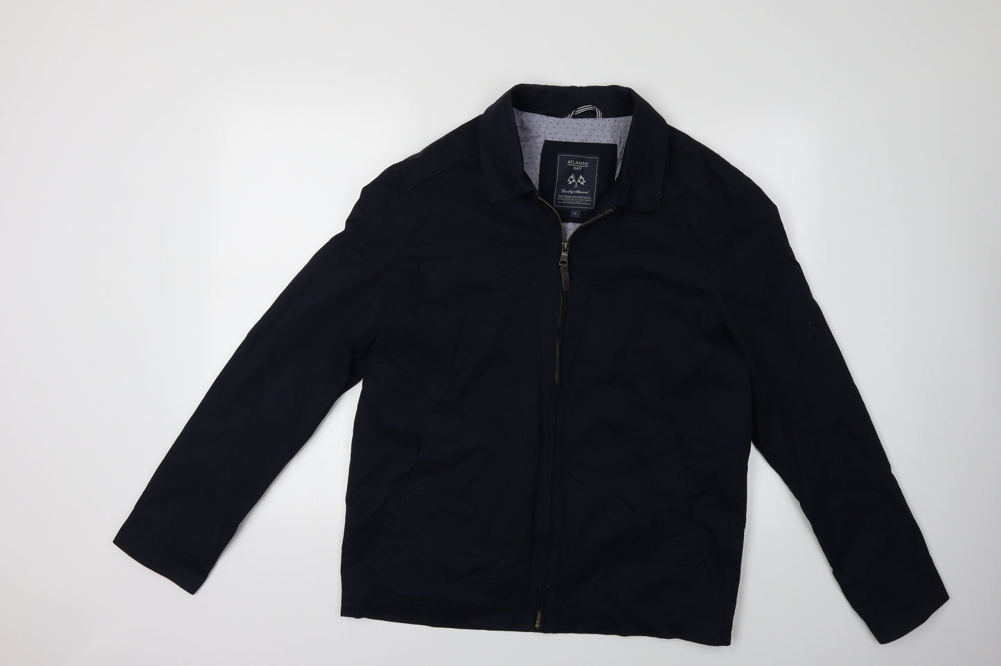 Atlantic Bay Mens Blue   Jacket  Size M