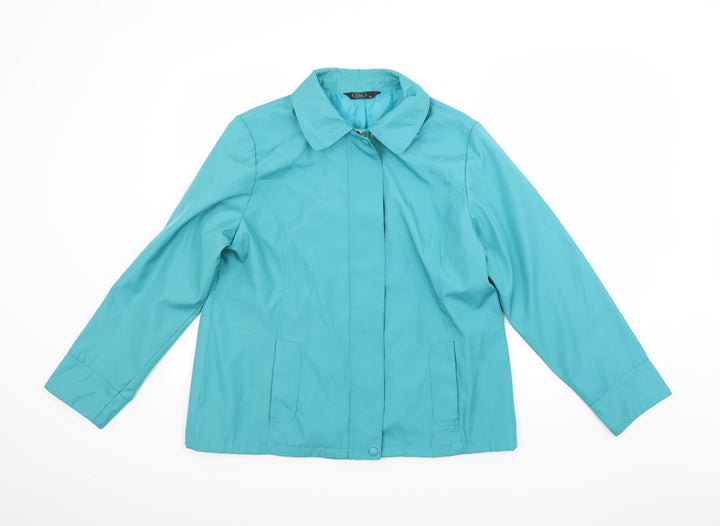 BM Womens Green   Anorak Coat Size M