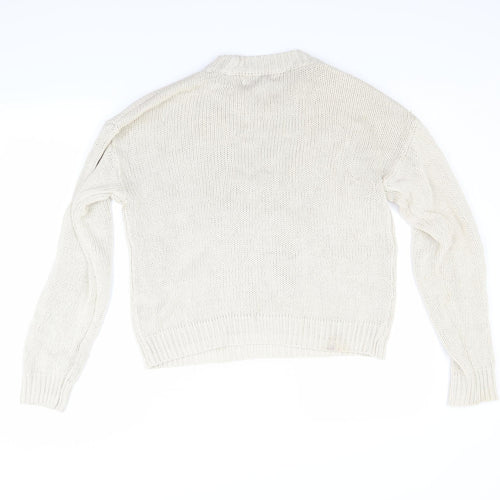 George Womens Beige   Pullover Jumper Size S