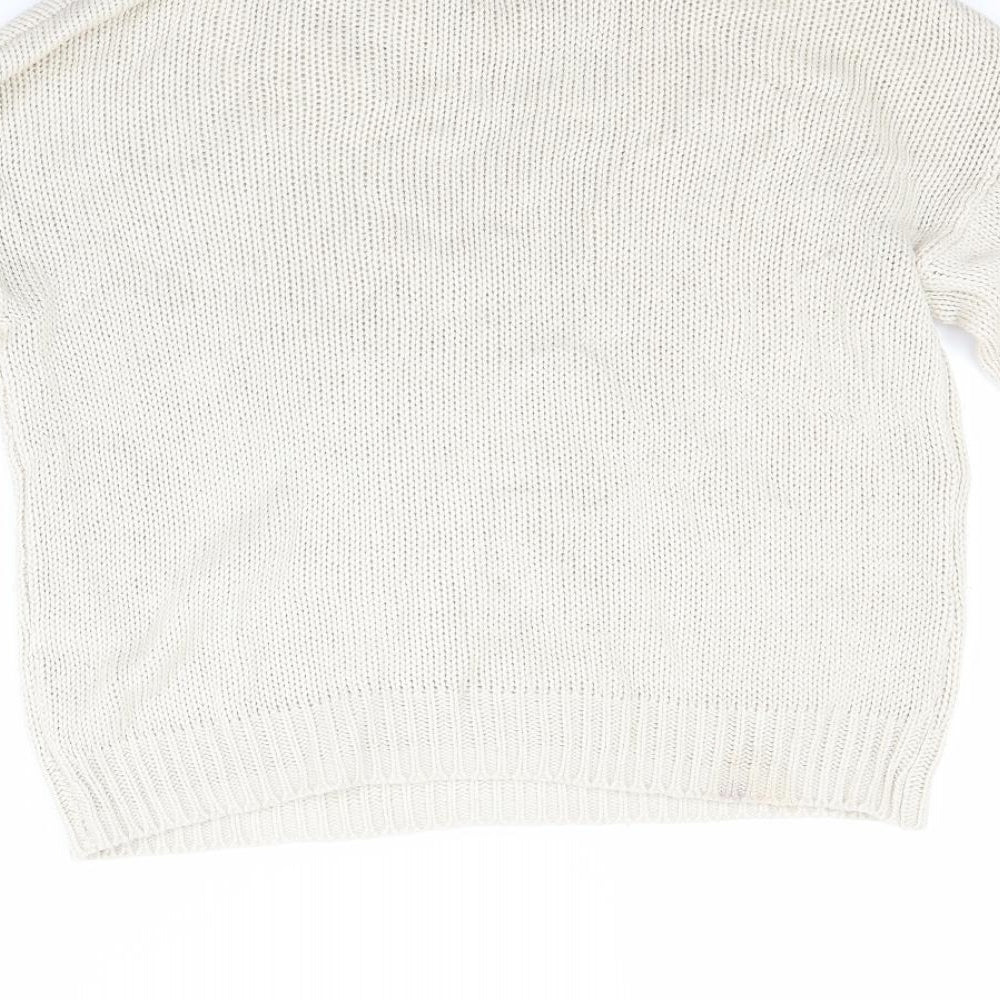 George Womens Beige   Pullover Jumper Size S