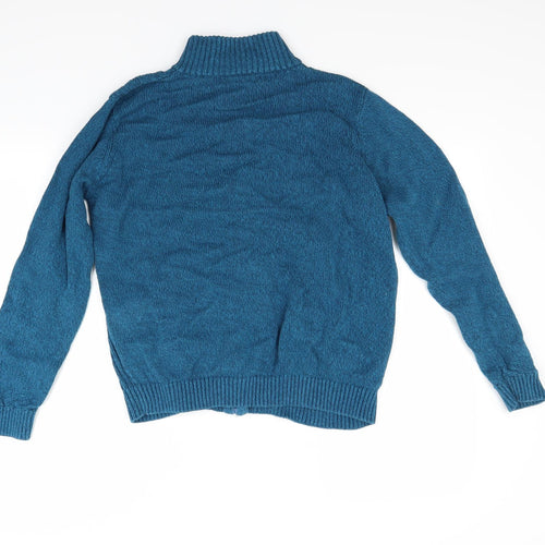 isle Womens Blue   Full Zip Jumper Size 18