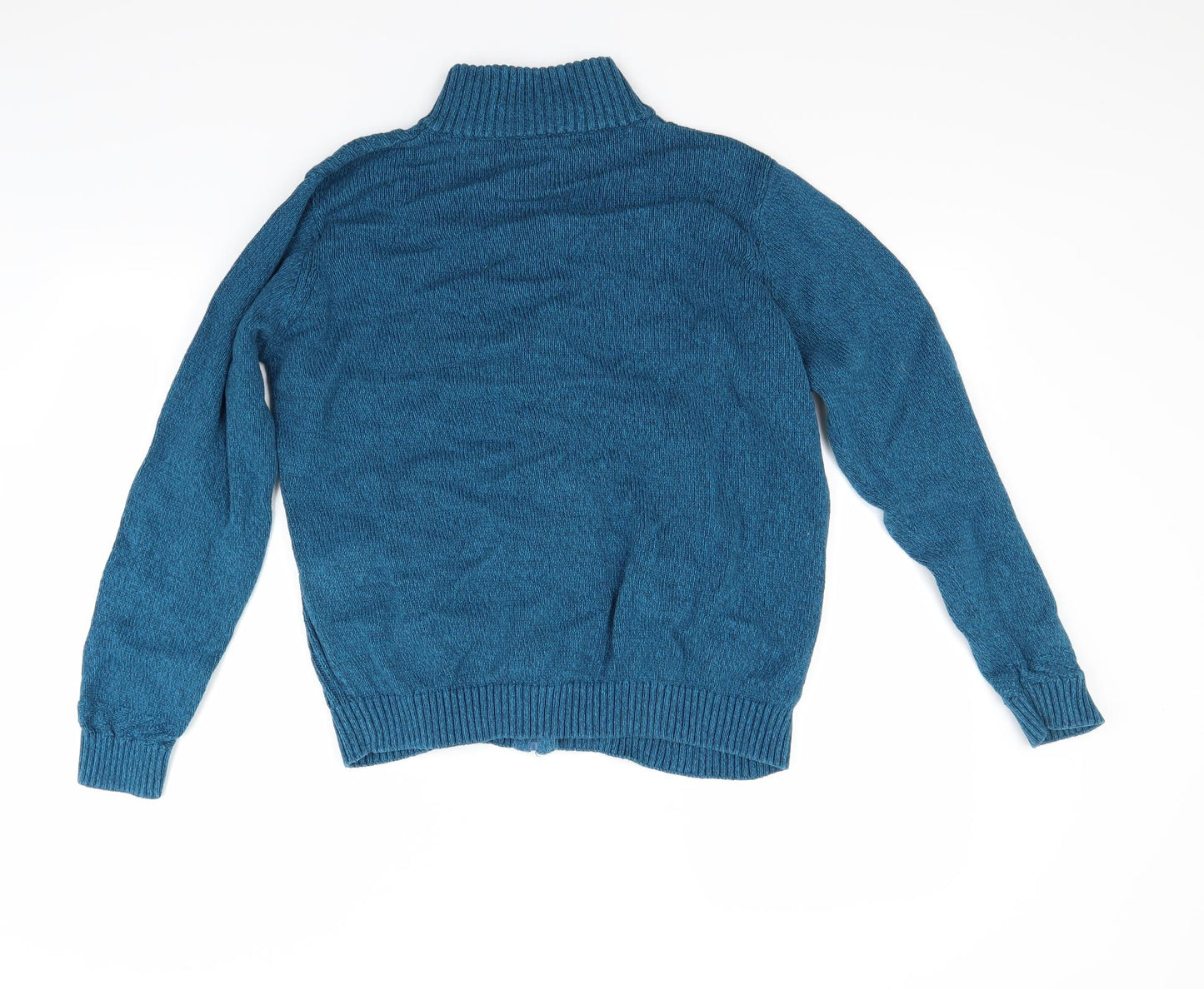 isle Womens Blue   Full Zip Jumper Size 18