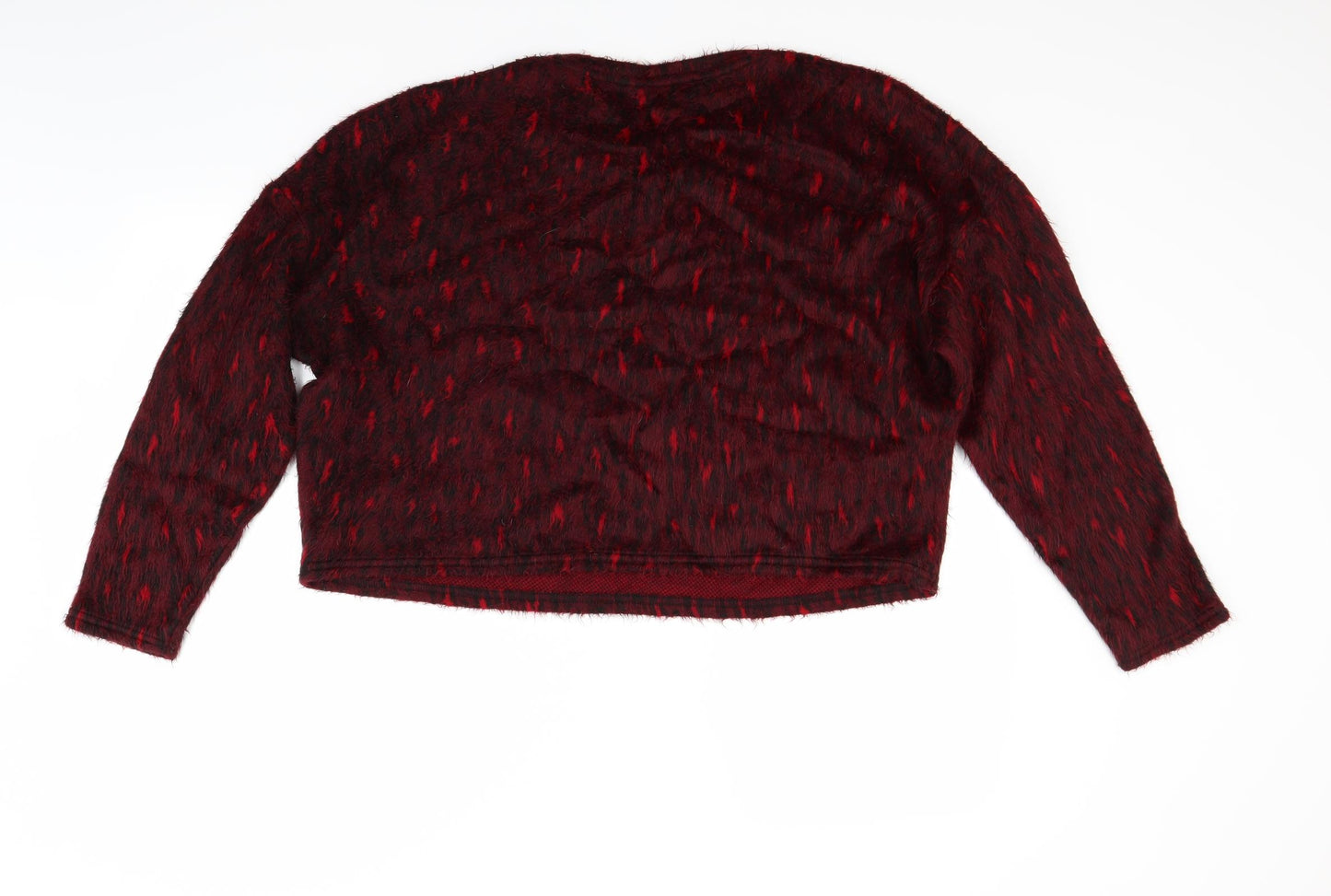 New Look Womens Red   Pullover Jumper Size L
