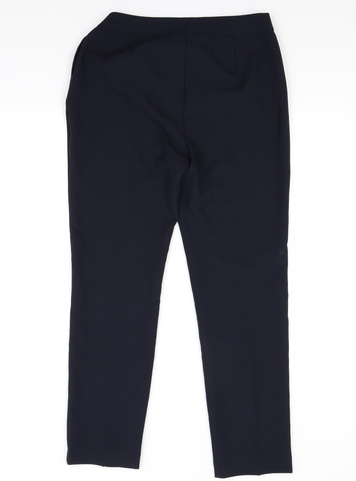 Preworn Womens Blue   Trousers  Size 12 L27 in