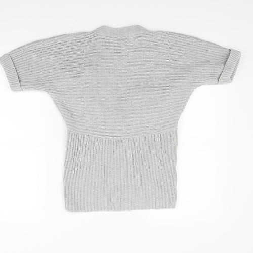 Repeat Womens Grey   Pullover Jumper Size S