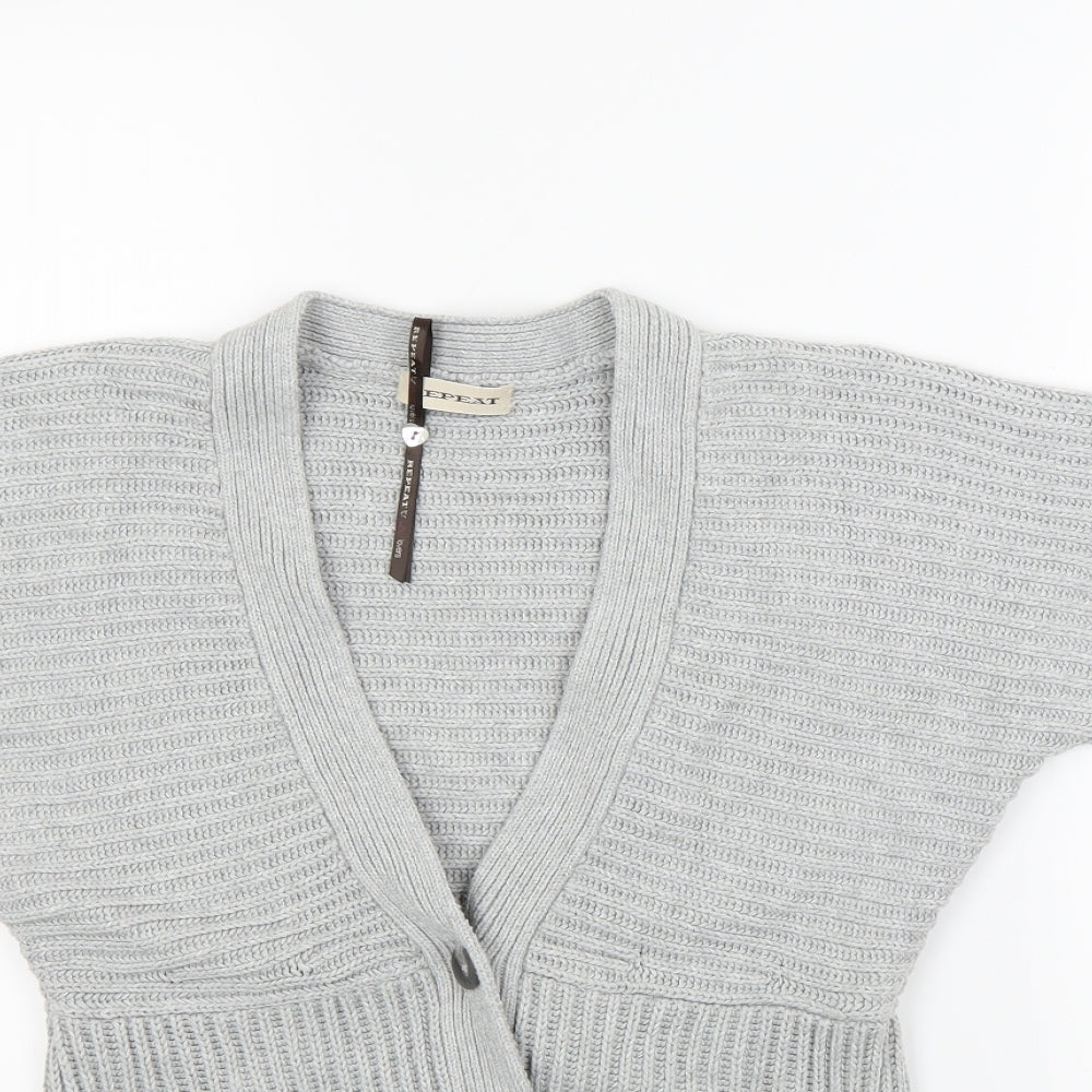 Repeat Womens Grey   Pullover Jumper Size S