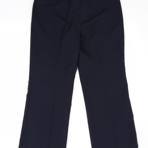 Marks and Spencer Womens Blue   Trousers  Size 16 L27 in