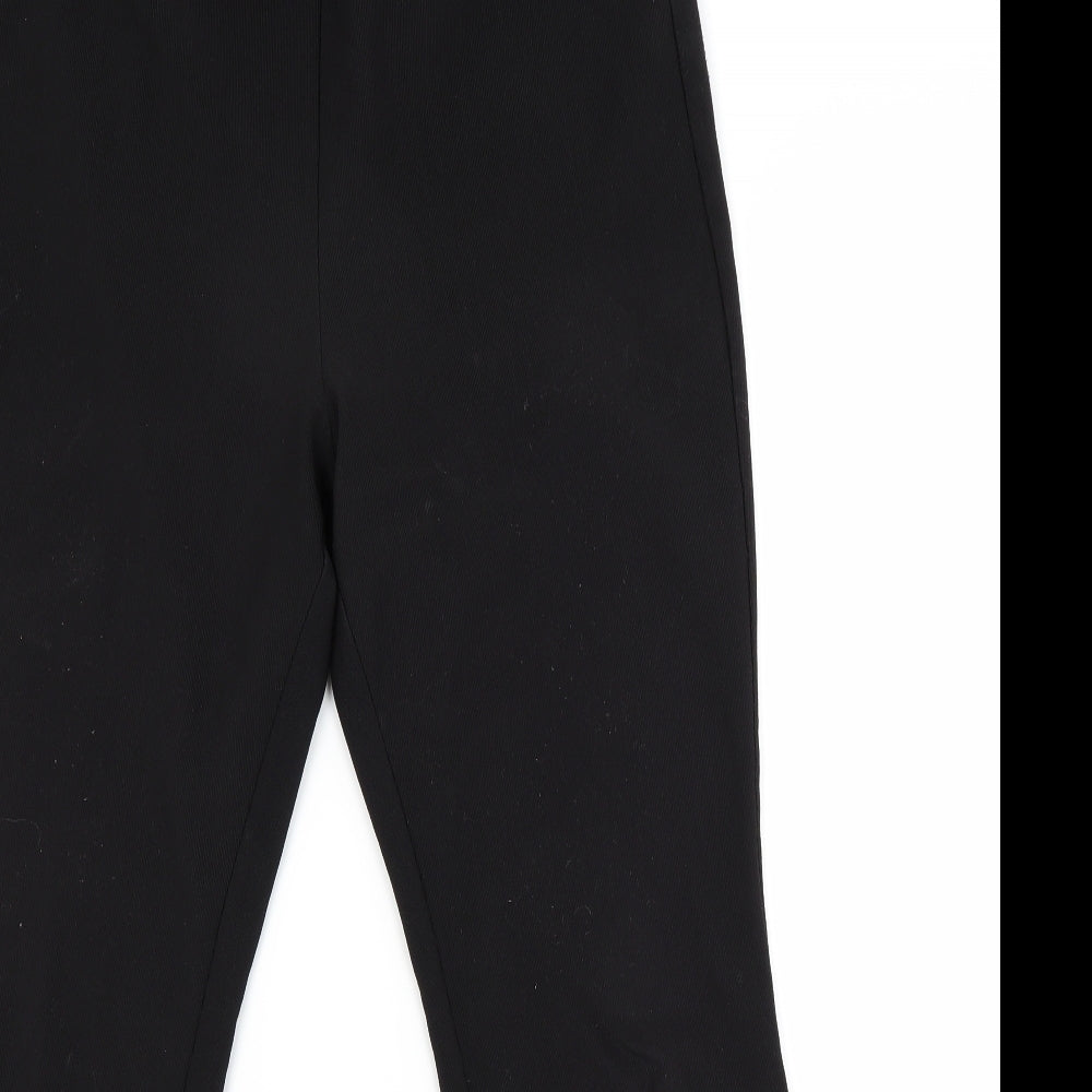 Preworn Womens Black   Trousers  Size 16 L28 in