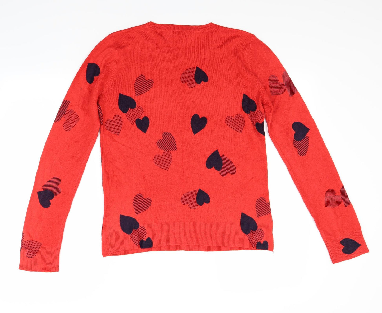 Marks and Spencer Womens Red   Pullover Jumper Size 10