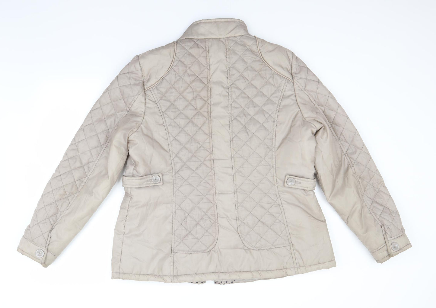 Debenhams Womens Beige   Jacket Coat Size 18