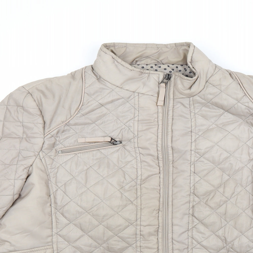 Debenhams Womens Beige   Jacket Coat Size 18