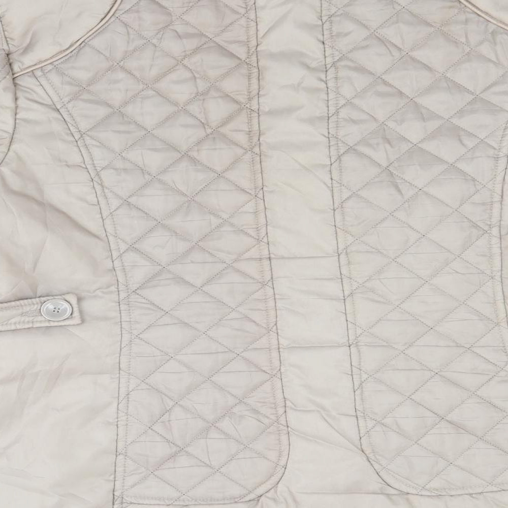 Debenhams Womens Beige   Jacket Coat Size 18