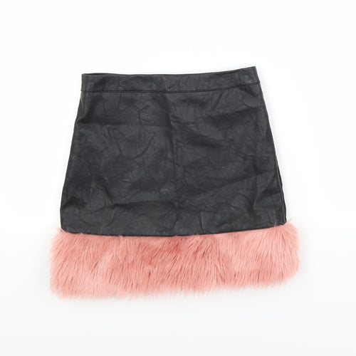River Island Girls Black   Mini Skirt Size 9-10 Years