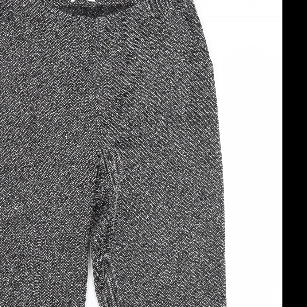 Marks and Spencer Womens Grey   Capri Trousers Size 18 L23 in