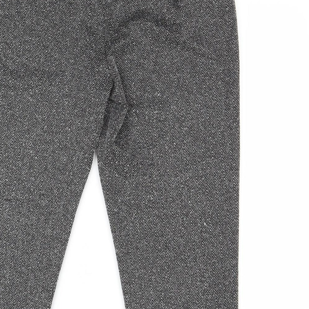Marks and Spencer Womens Grey   Capri Trousers Size 18 L23 in