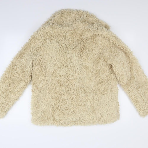 H&M Womens Beige   Jacket Coat Size S