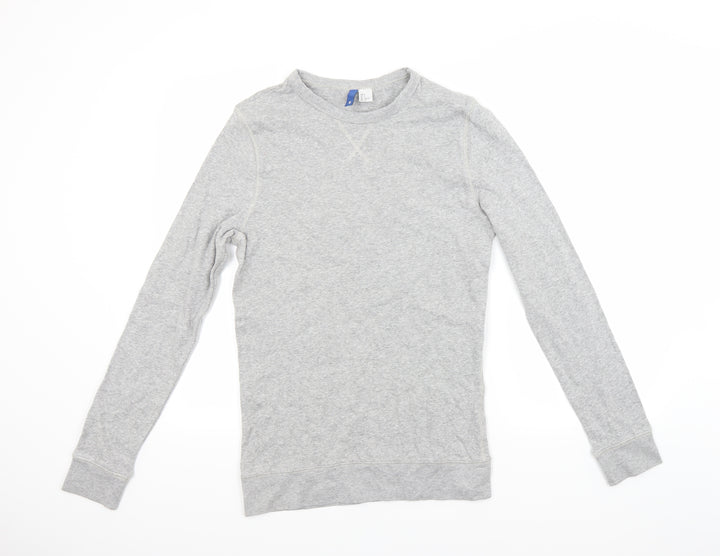 Divided Womens Grey Pullover Sweatshirt Size S