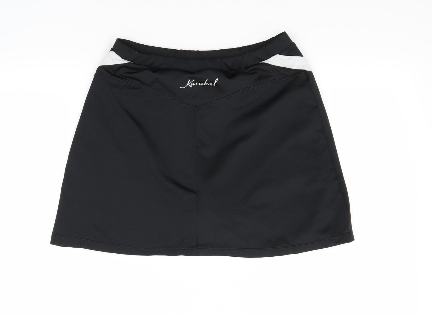 Preworn Womens Black   Mini Skort Size S