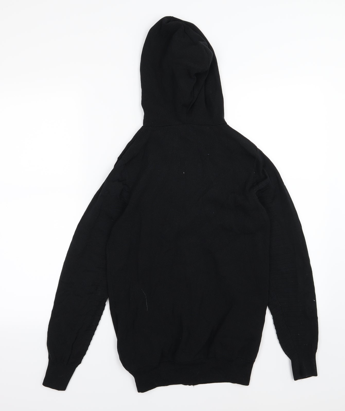 NEXT Boys Black  Jersey Full Zip Hoodie Size 12 Years
