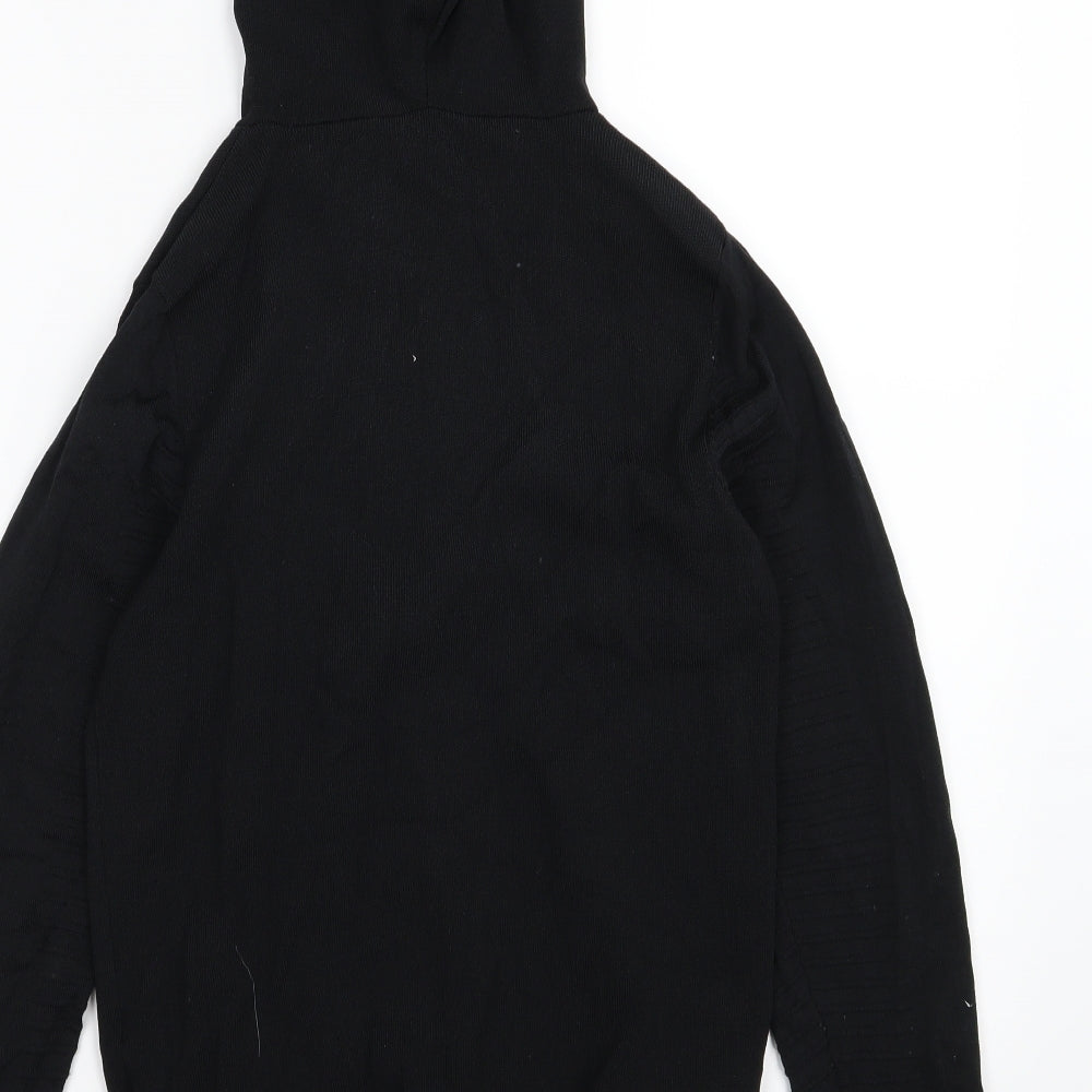 NEXT Boys Black  Jersey Full Zip Hoodie Size 12 Years