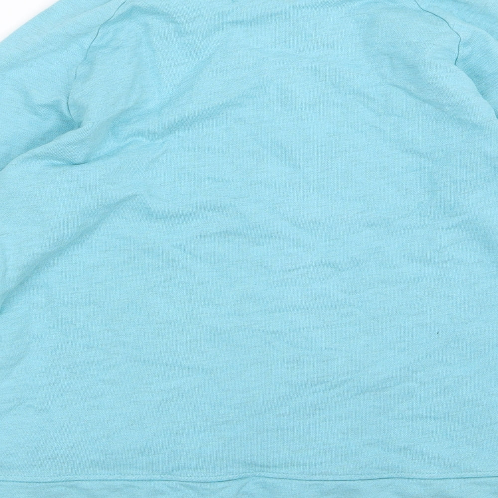 Marks and Spencer Girls Blue  Jersey Pullover Sweatshirt Size 13-14 Years  - Owl