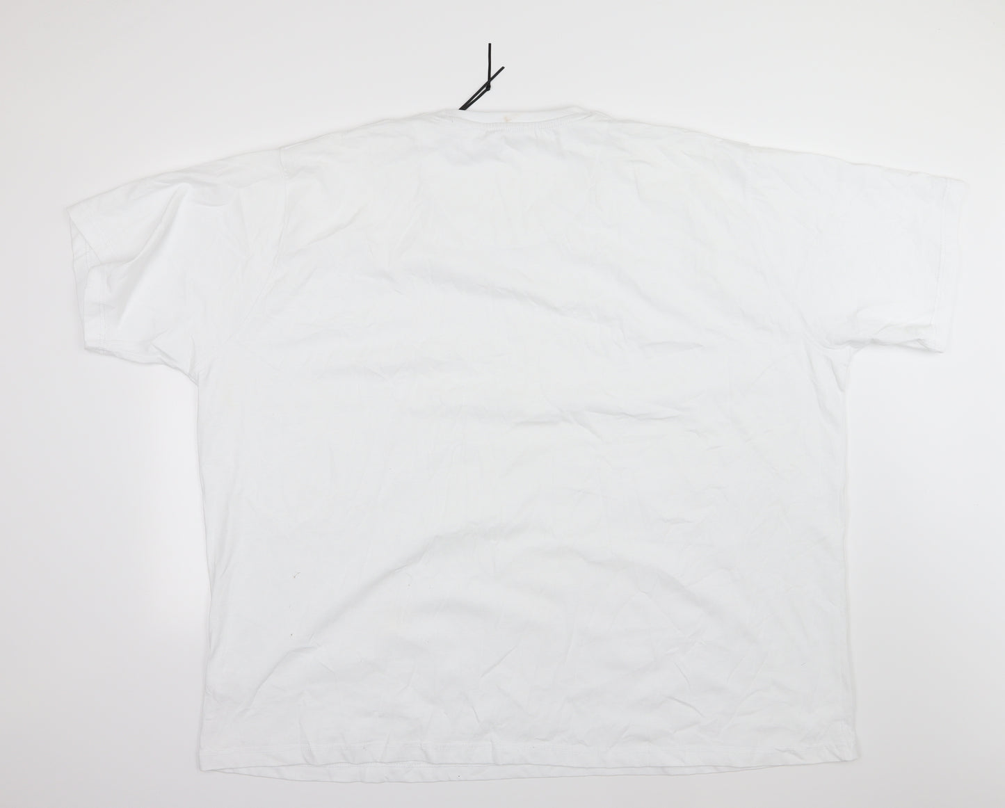 Capsule Mens White  Jersey  T-Shirt Size 4XL