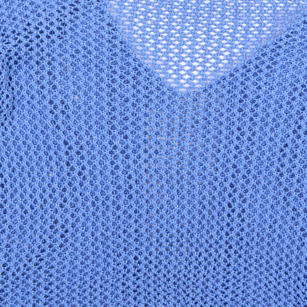 George Womens Blue  Knit Pullover Jumper Size 10