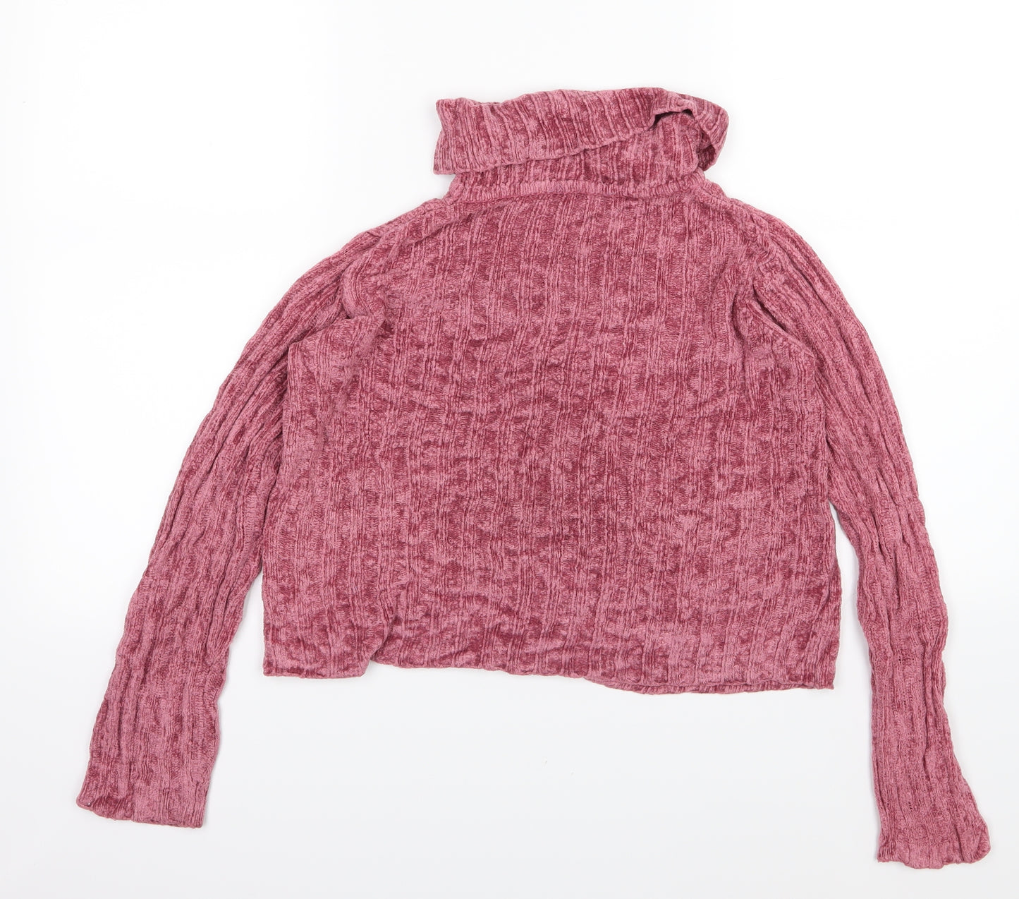 Preworn Womens Pink  Knit Pullover Jumper Size 8