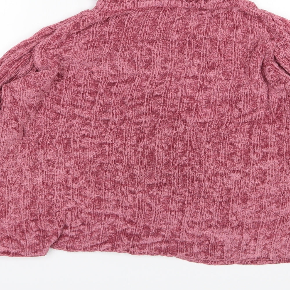 Preworn Womens Pink  Knit Pullover Jumper Size 8