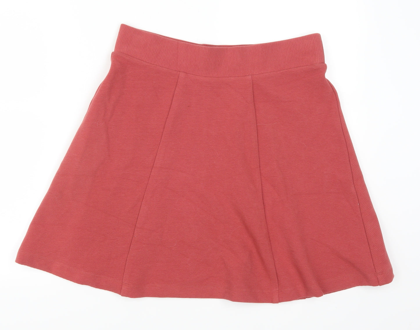 Marks and Spencer Womens Red   Skater Skirt Size 12
