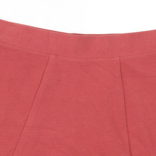 Marks and Spencer Womens Red   Skater Skirt Size 12