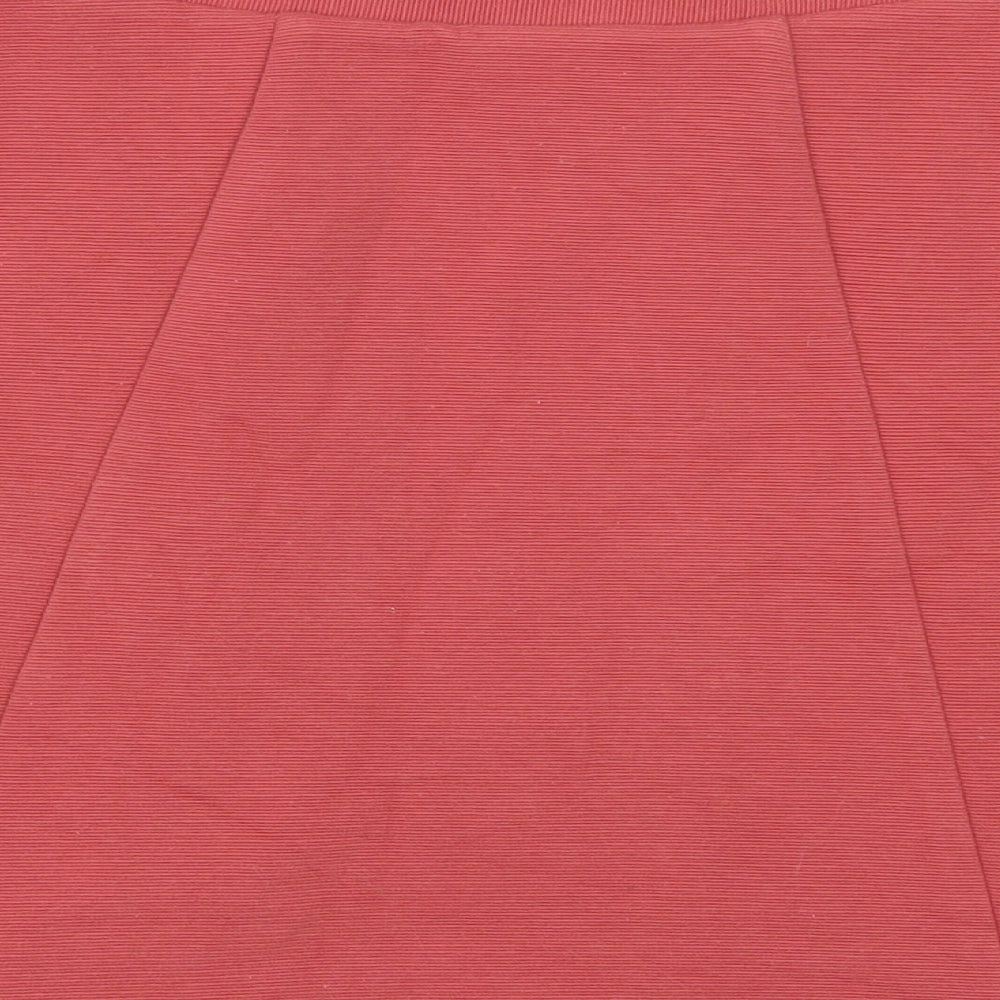 Marks and Spencer Womens Red   Skater Skirt Size 12