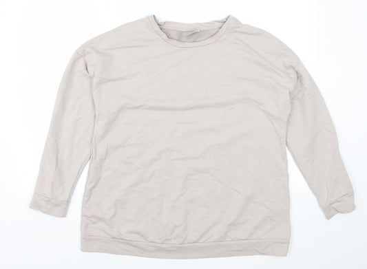 ASOS Womens Grey   Pullover Sweatshirt Size 12