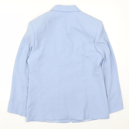 Marcona Womens Blue   Jacket Suit Jacket Size 12