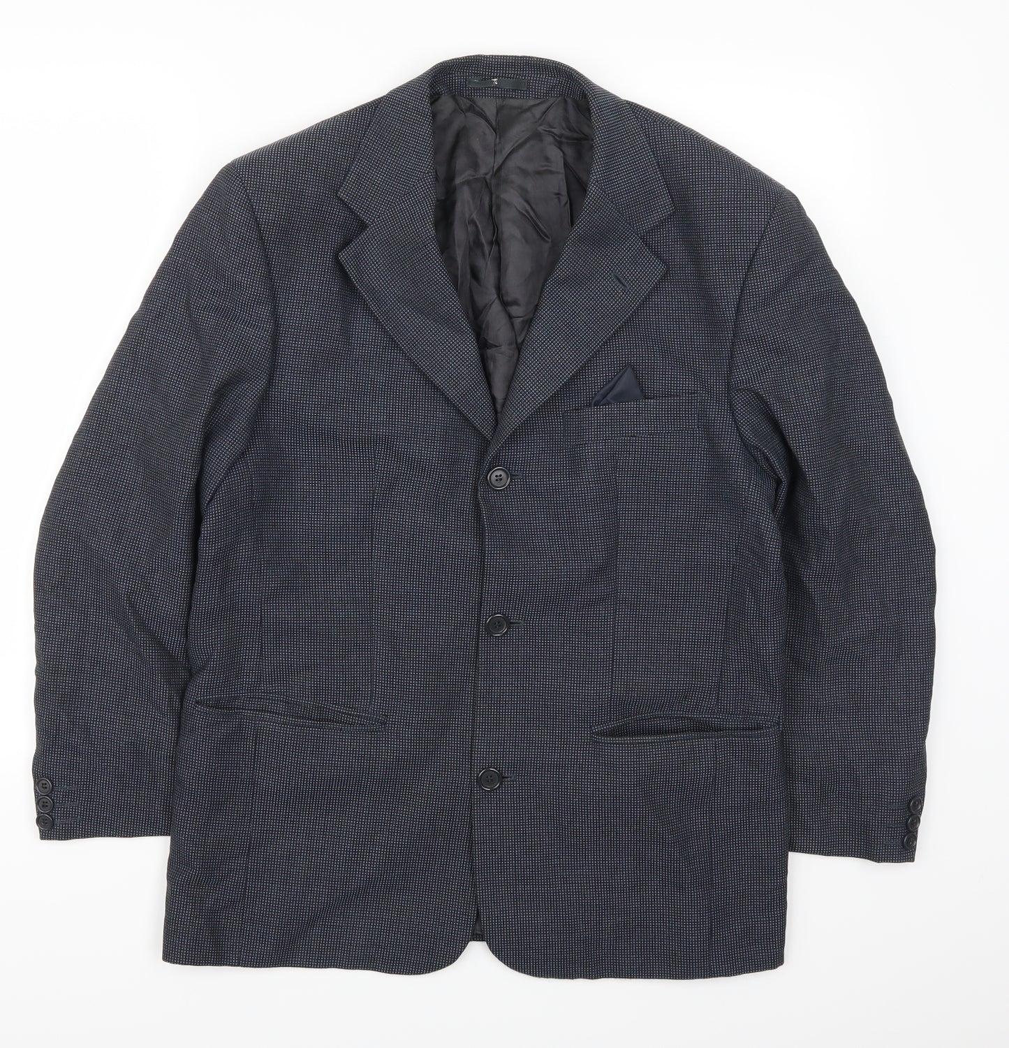 Kartel Mens Blue   Jacket Suit Jacket Size 38