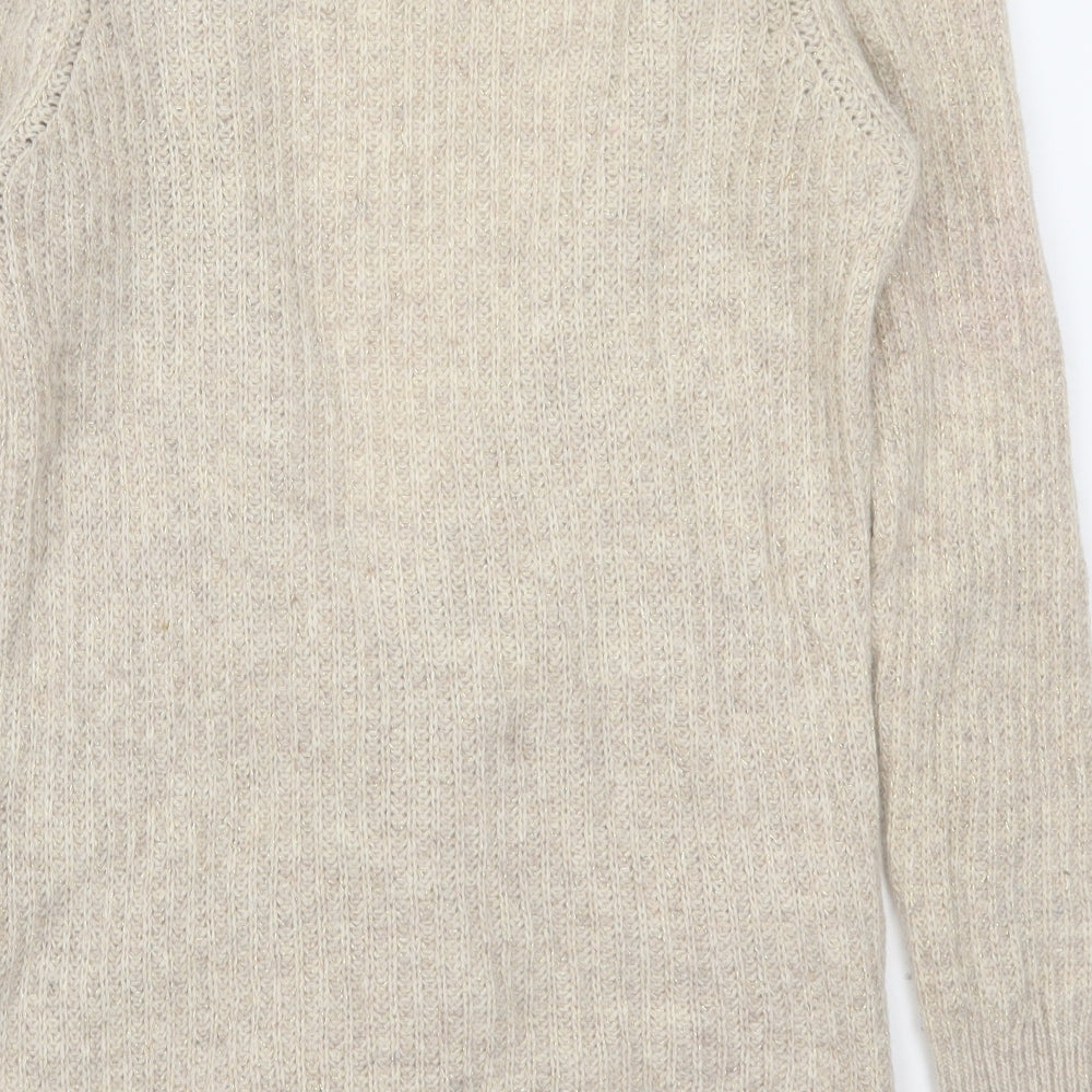 River Island Womens Beige   Cardigan Jumper Size 12
