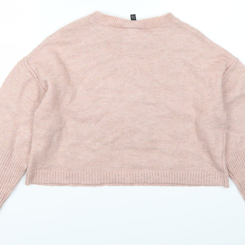 Topshop Womens Pink   Pullover Jumper Size 4