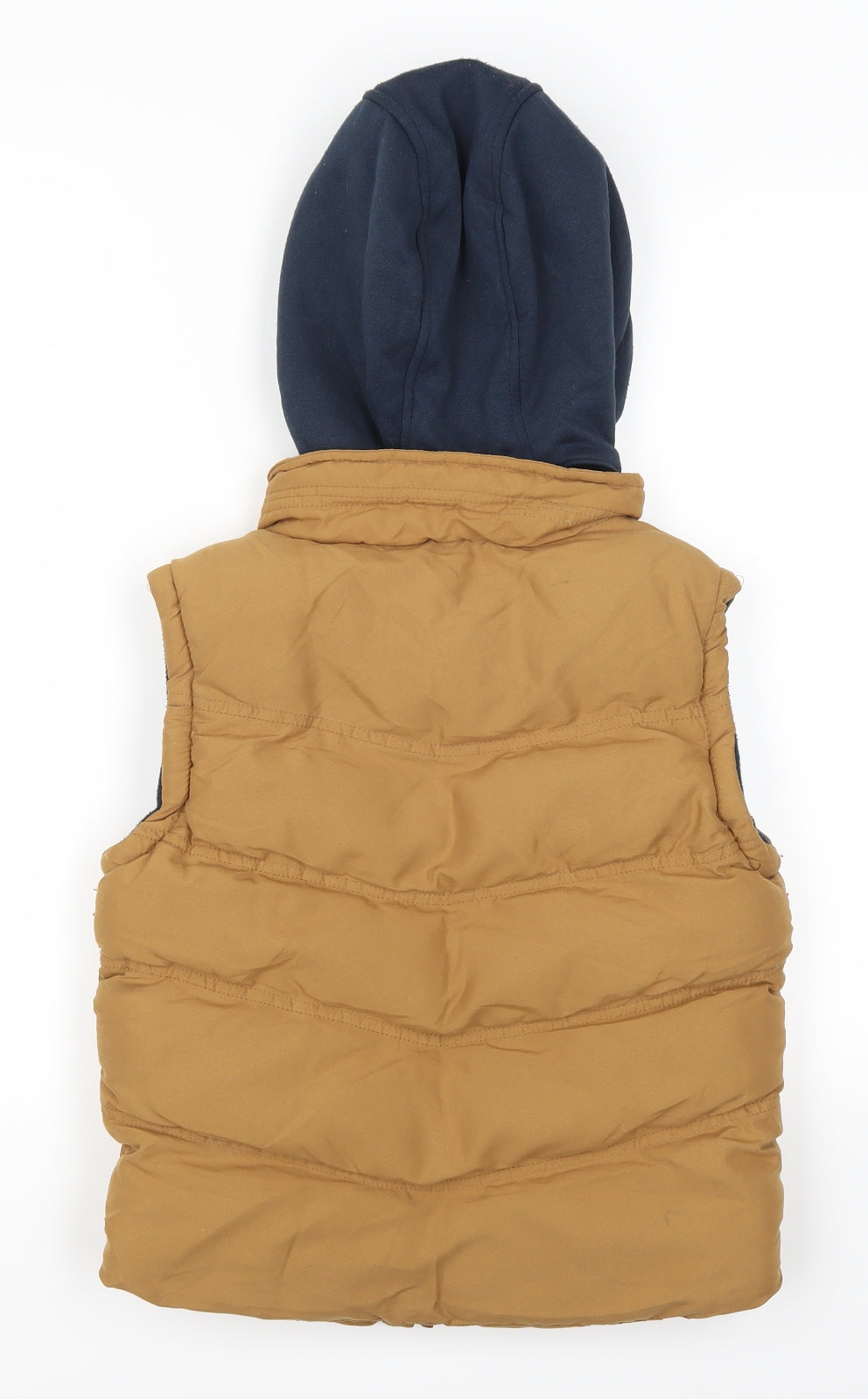 Rebel Boys Brown   Gilet Jacket Size 9-10 Years
