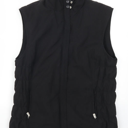 Caldene Womens Black   Gilet Coat Size L
